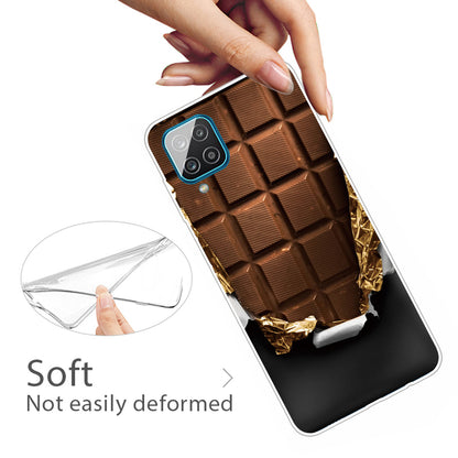For Samsung Galaxy A12 Phone Case Pattern Printing Flexible Non-slip Protective Phone Cover