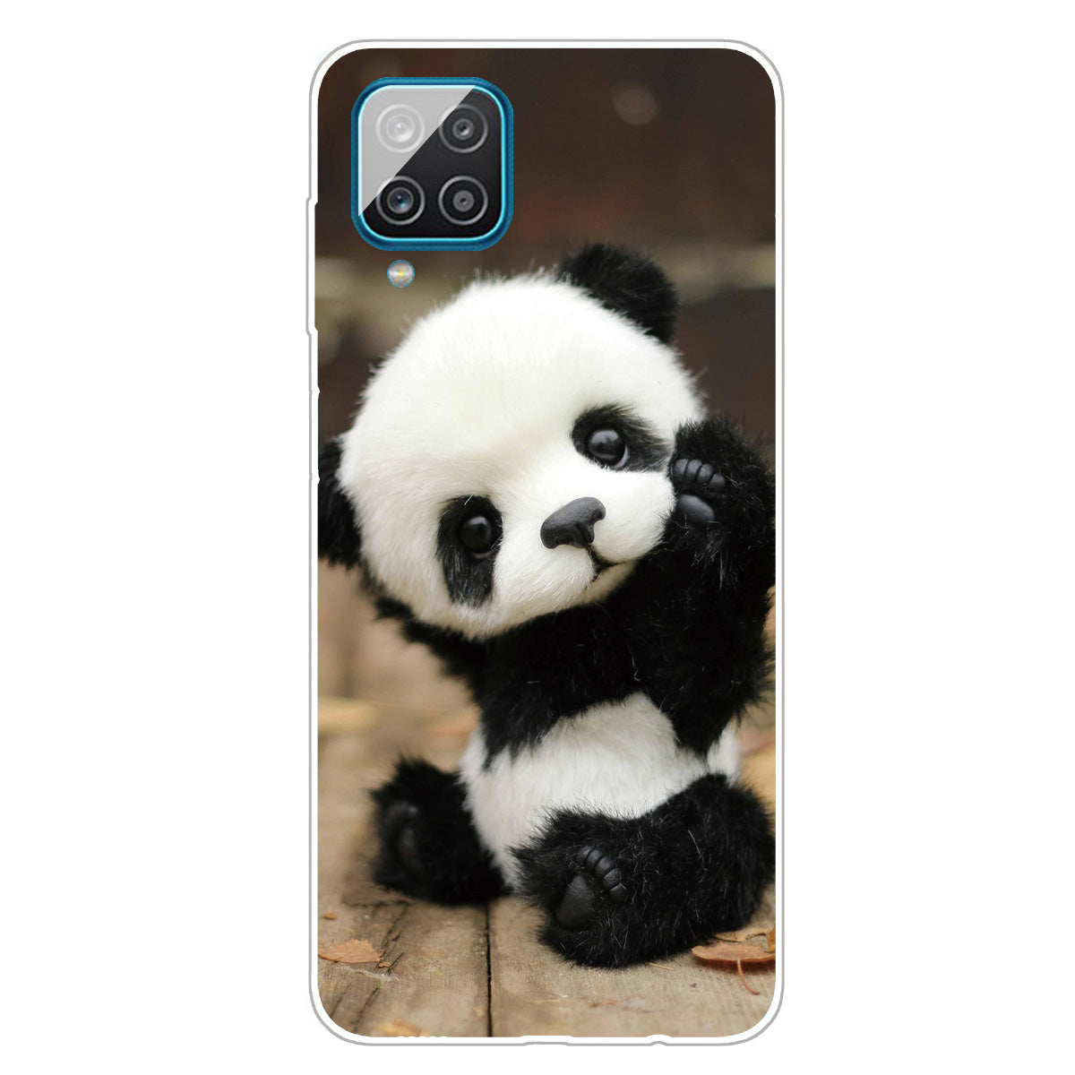 For Samsung Galaxy A12 Phone Case Pattern Printing Flexible Non-slip Protective Phone Cover