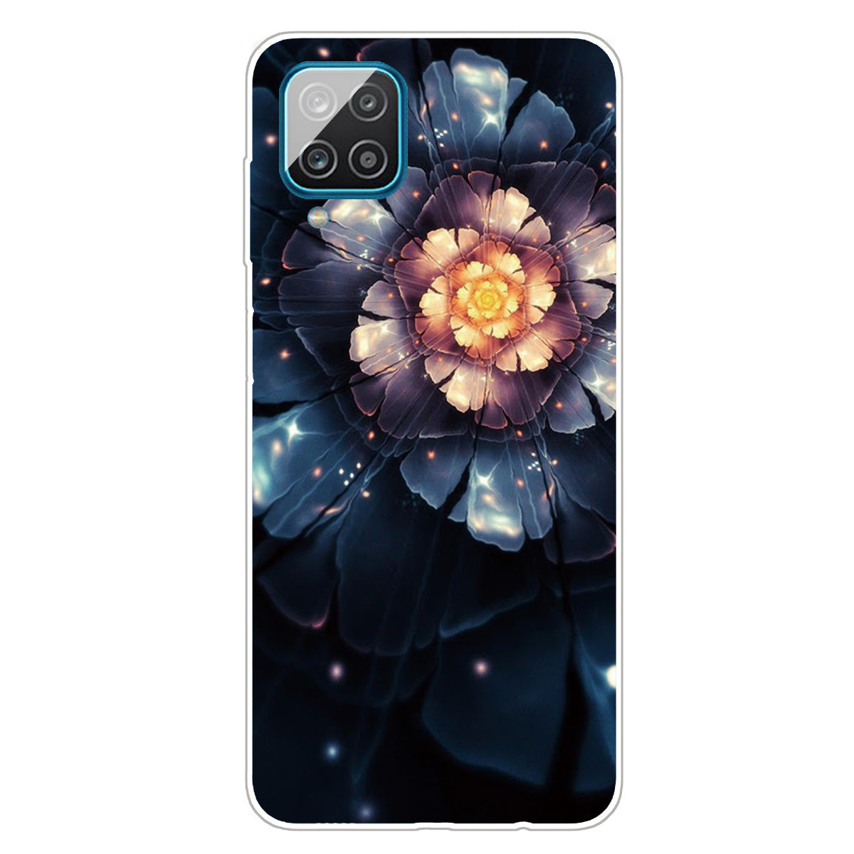 For Samsung Galaxy A12 Phone Case Pattern Printing Flexible Non-slip Protective Phone Cover