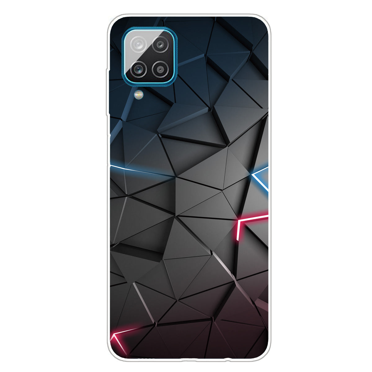 For Samsung Galaxy A12 Phone Case Pattern Printing Flexible Non-slip Protective Phone Cover