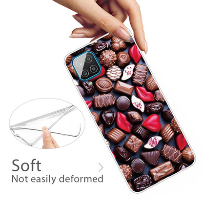 For Samsung Galaxy A12 Phone Case Pattern Printing Flexible Non-slip Protective Phone Cover