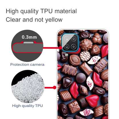For Samsung Galaxy A12 Phone Case Pattern Printing Flexible Non-slip Protective Phone Cover