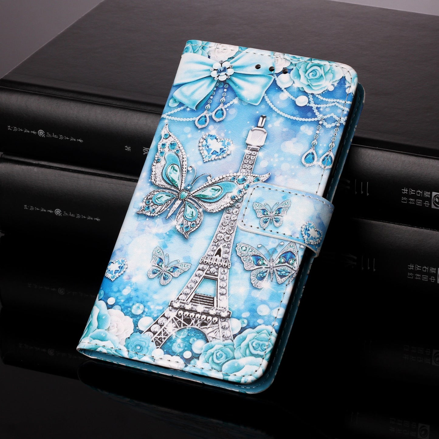 Pattern Printing Leather Wallet Stand Cover Case for Samsung Galaxy A52 4G/5G / A52s 5G