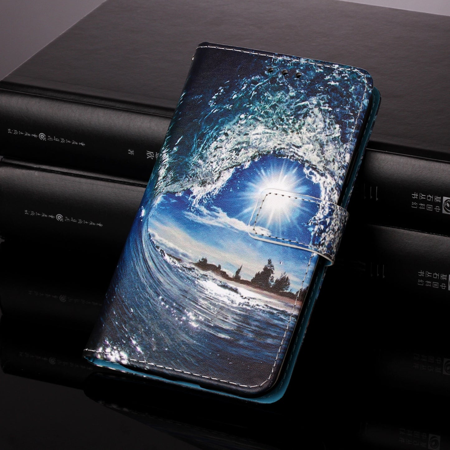 Pattern Printing Leather Wallet Stand Cover Case for Samsung Galaxy A52 4G/5G / A52s 5G