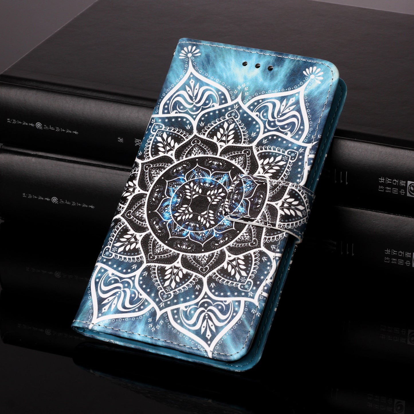 Pattern Printing Leather Wallet Stand Cover Case for Samsung Galaxy A52 4G/5G / A52s 5G