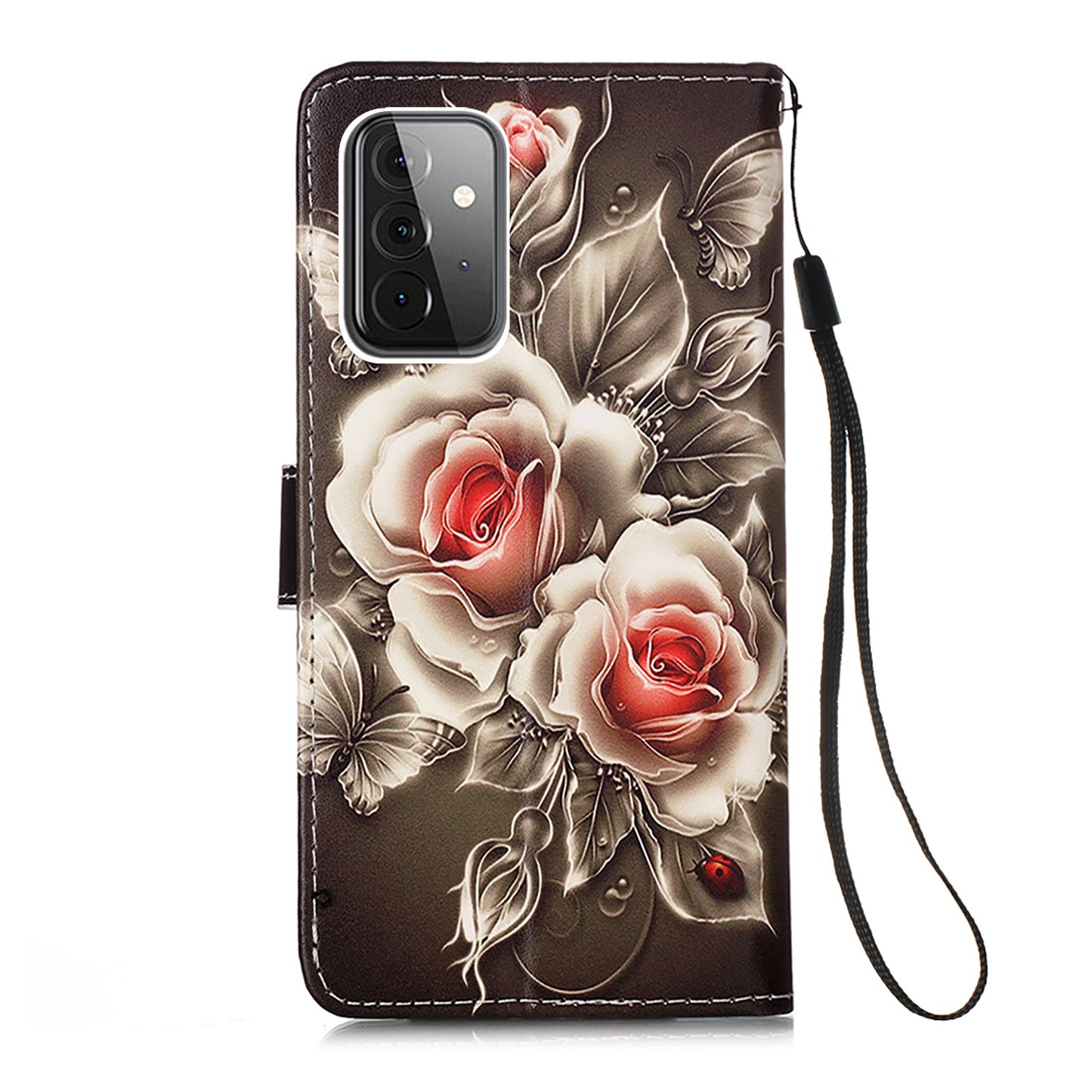 Pattern Printing Leather Wallet Stand Cover Case for Samsung Galaxy A52 4G/5G / A52s 5G