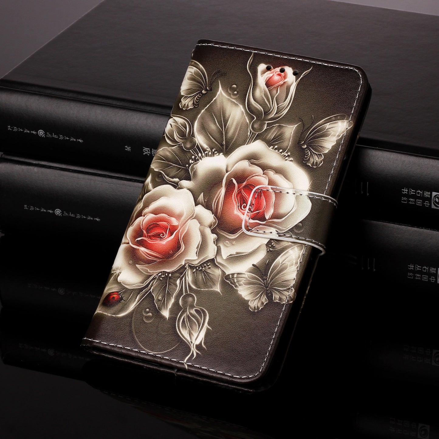 Pattern Printing Leather Wallet Stand Cover Case for Samsung Galaxy A52 4G/5G / A52s 5G