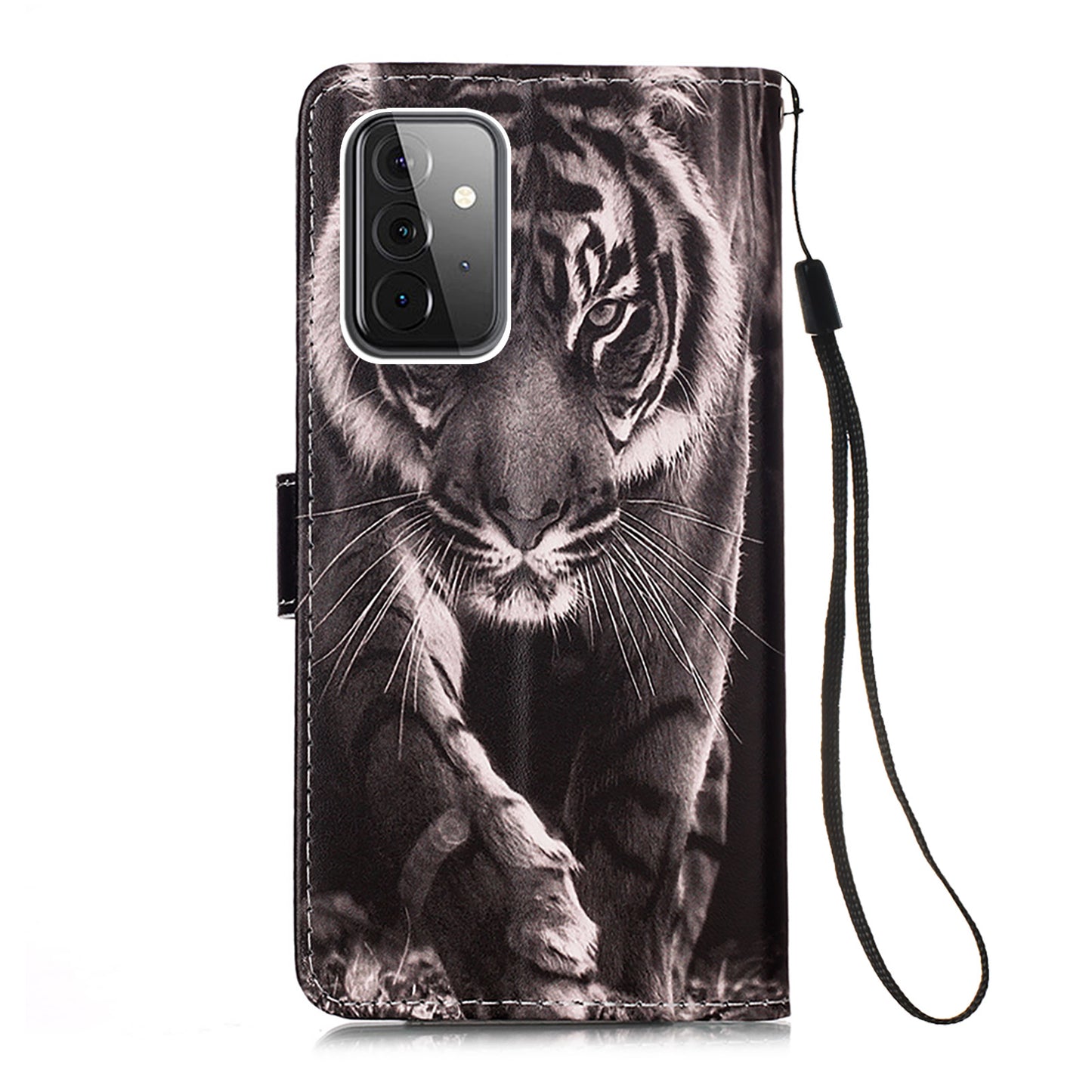 Pattern Printing Leather Wallet Stand Cover Case for Samsung Galaxy A52 4G/5G / A52s 5G