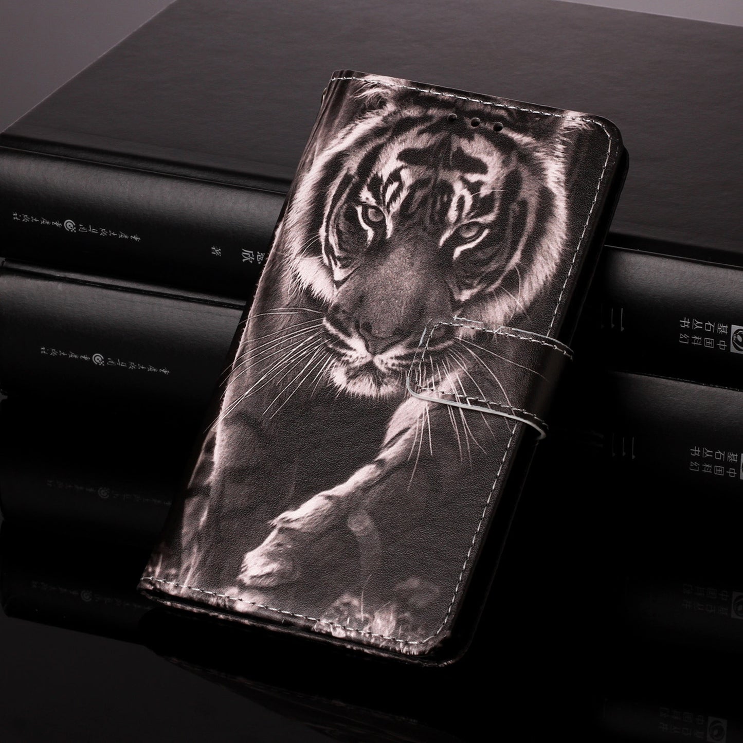 Pattern Printing Leather Wallet Stand Cover Case for Samsung Galaxy A52 4G/5G / A52s 5G