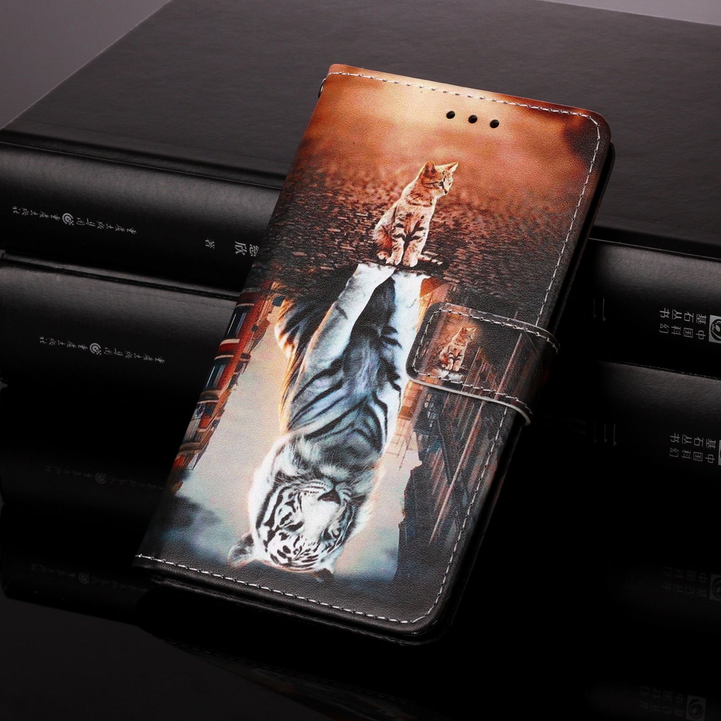 Pattern Printing Leather Wallet Stand Cover Case for Samsung Galaxy A52 4G/5G / A52s 5G