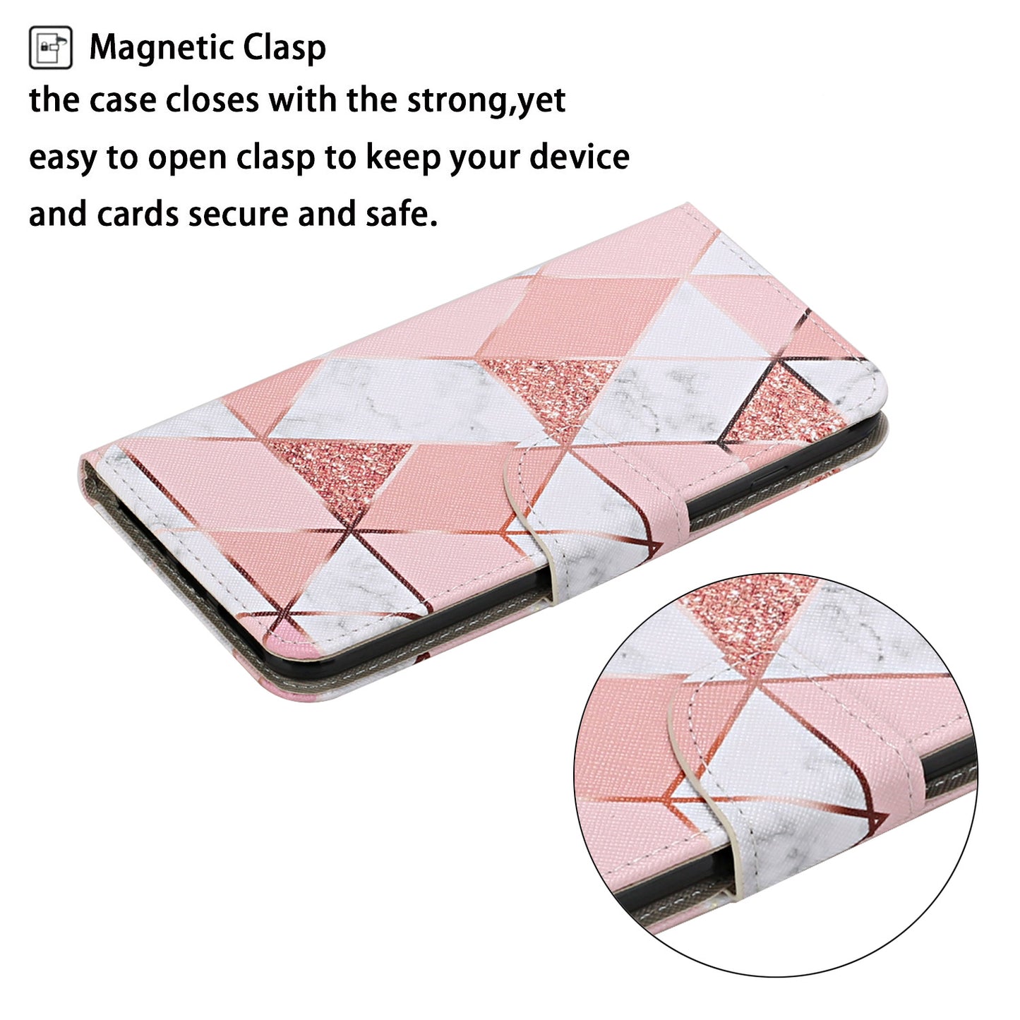Pattern Printing TPU + PU Leather Wallet Stand Phone Case with Lanyard for Samsung Galaxy A52 4G/5G / A52s 5G