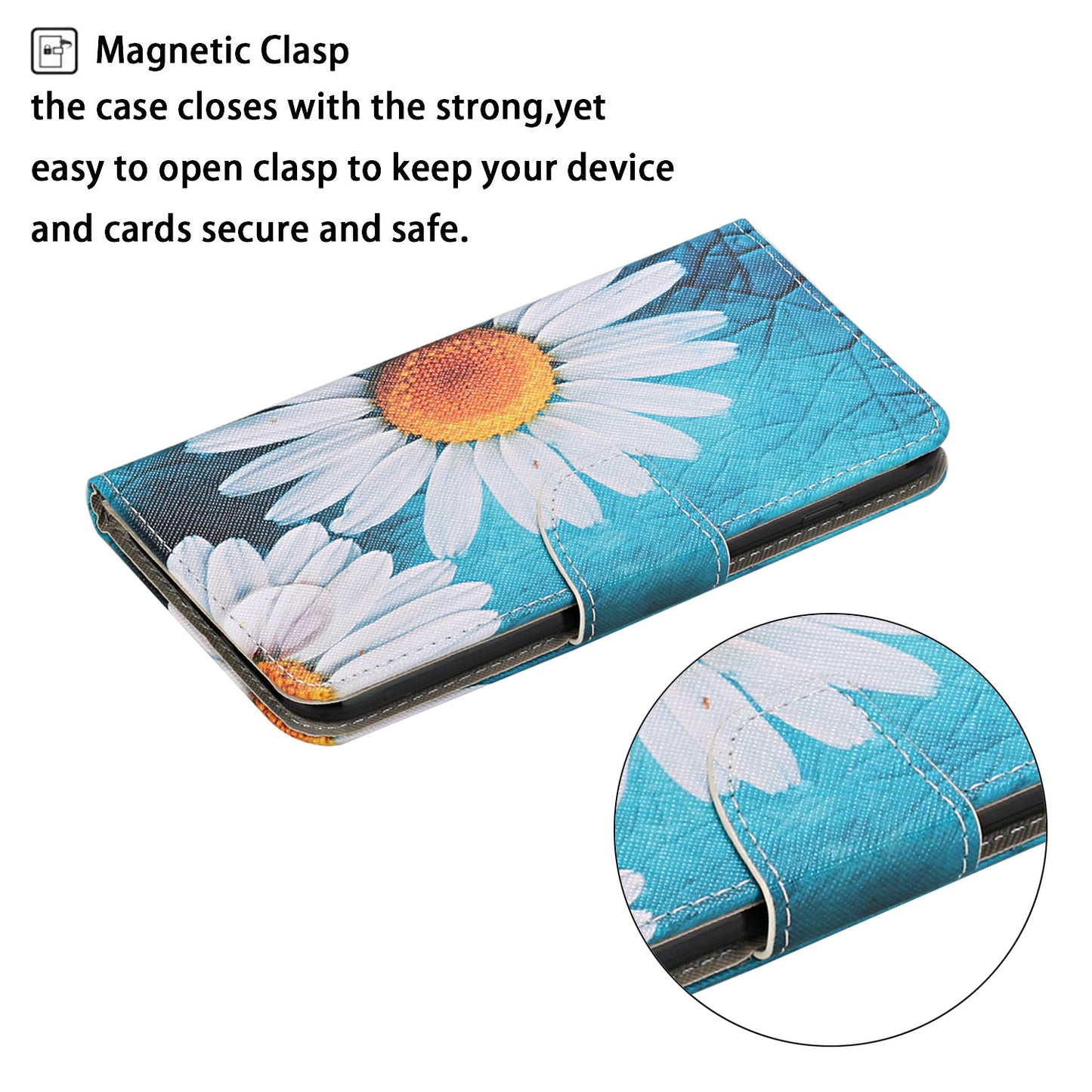 Pattern Printing TPU + PU Leather Wallet Stand Phone Case with Lanyard for Samsung Galaxy A52 4G/5G / A52s 5G