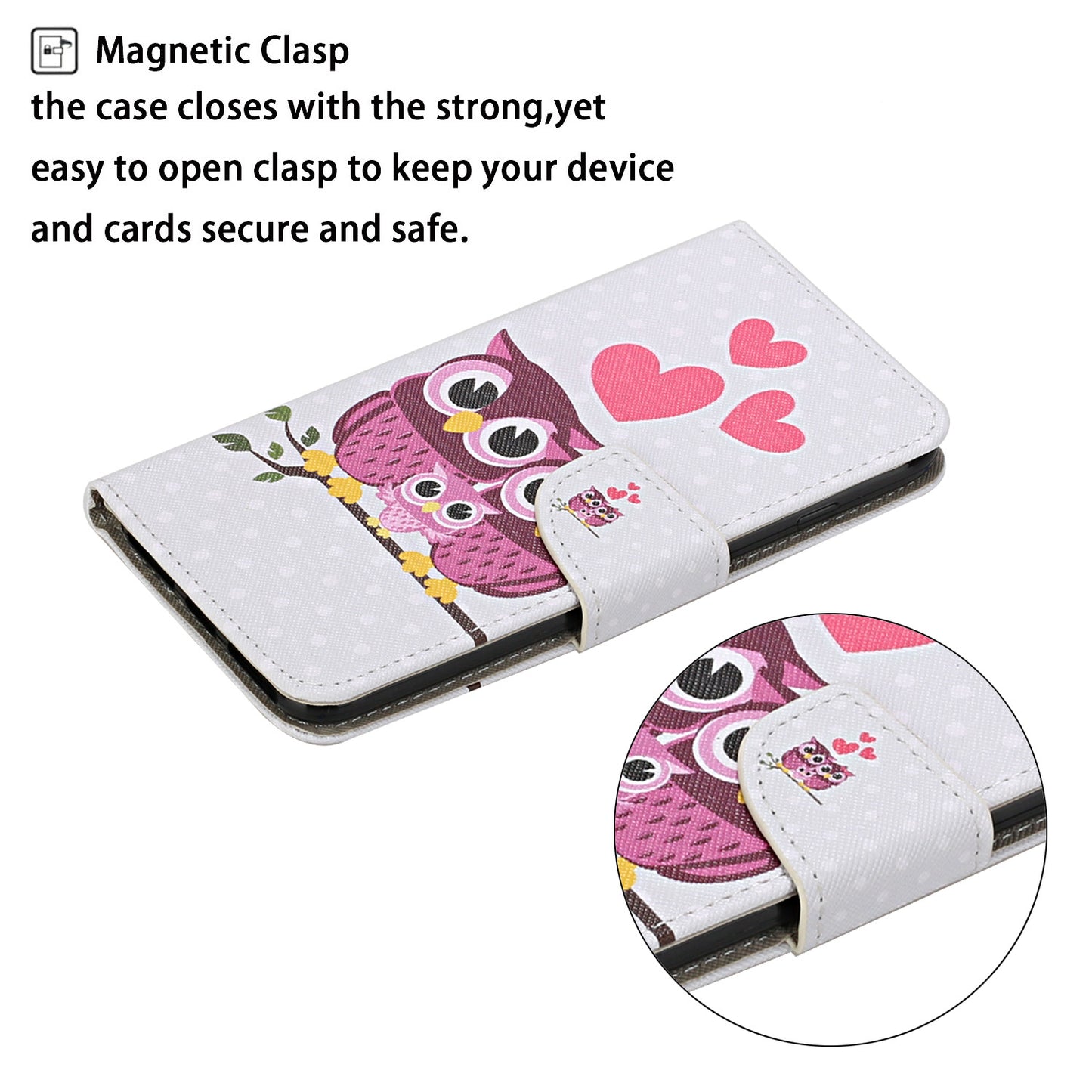 Pattern Printing TPU + PU Leather Wallet Stand Phone Case with Lanyard for Samsung Galaxy A52 4G/5G / A52s 5G