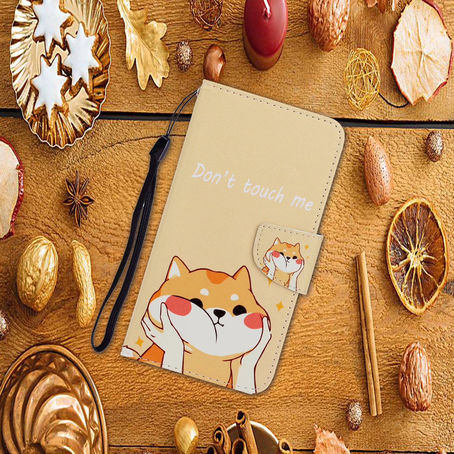 TPU + PU Leather Wallet Stand Phone Case with Lanyard for Samsung Galaxy A52 4G/5G / A52s 5G