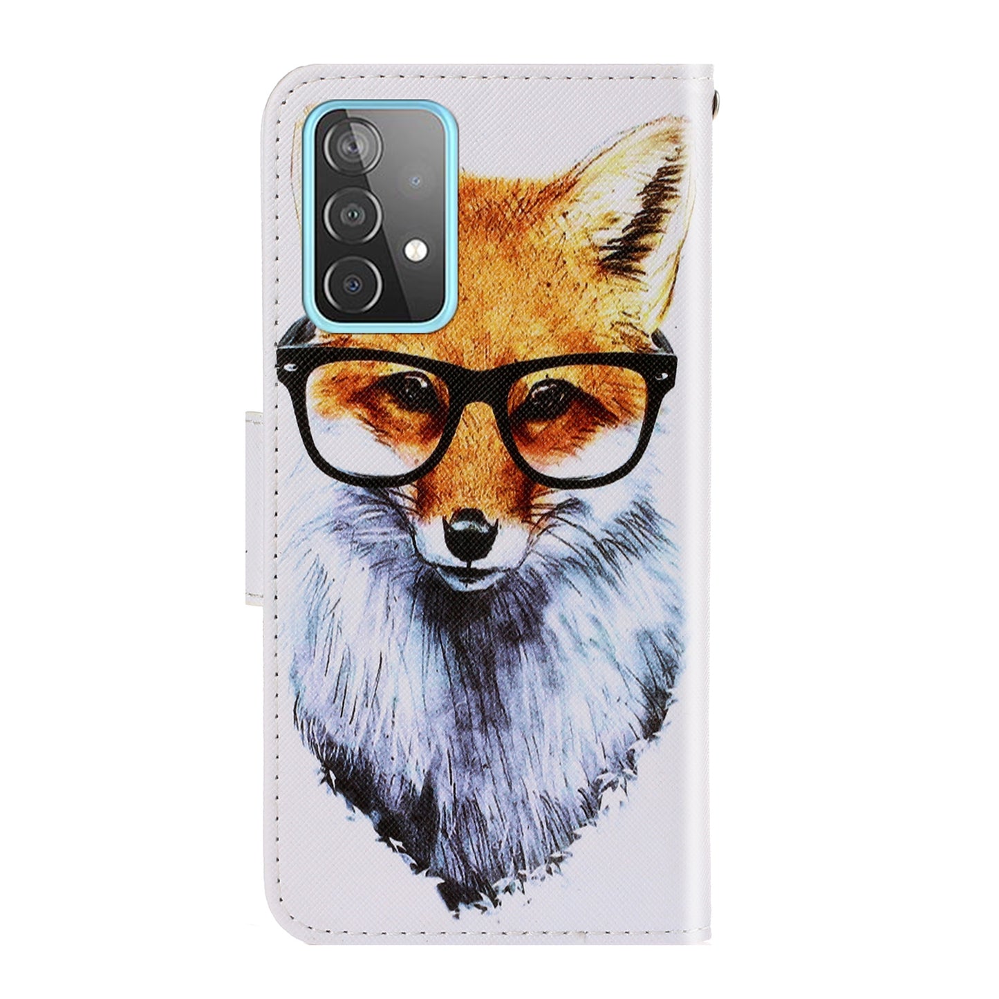 TPU + PU Leather Wallet Stand Phone Case with Lanyard for Samsung Galaxy A52 4G/5G / A52s 5G