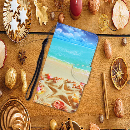 TPU + PU Leather Wallet Stand Phone Case with Lanyard for Samsung Galaxy A52 4G/5G / A52s 5G