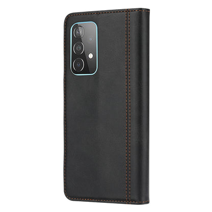 Leather Wallet Stand Phone Shell with Supporting Stand for Samsung Galaxy A52 4G/5G / A52s 5G