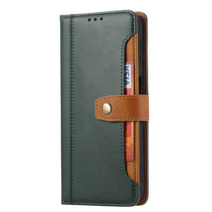 Leather Wallet Stand Phone Shell with Supporting Stand for Samsung Galaxy A52 4G/5G / A52s 5G