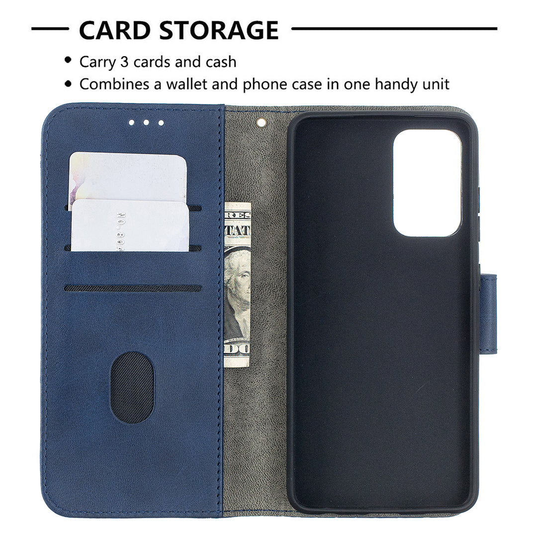 BF04 Splicing Crocodile Texture Protector Wallet Stand Leather Case for Samsung Galaxy A52 4G/5G / A52s 5G