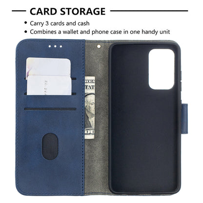 BF04 Splicing Crocodile Texture Protector Wallet Stand Leather Case for Samsung Galaxy A52 4G/5G / A52s 5G