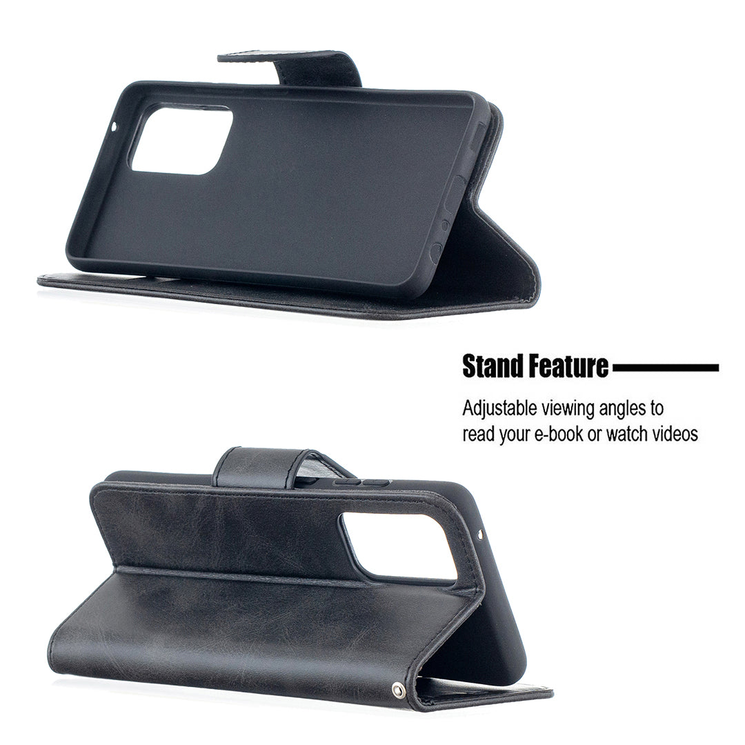 PU Leather Wallet Stylish Smartphone Case for Samsung Galaxy A52 4G/5G / A52s 5G