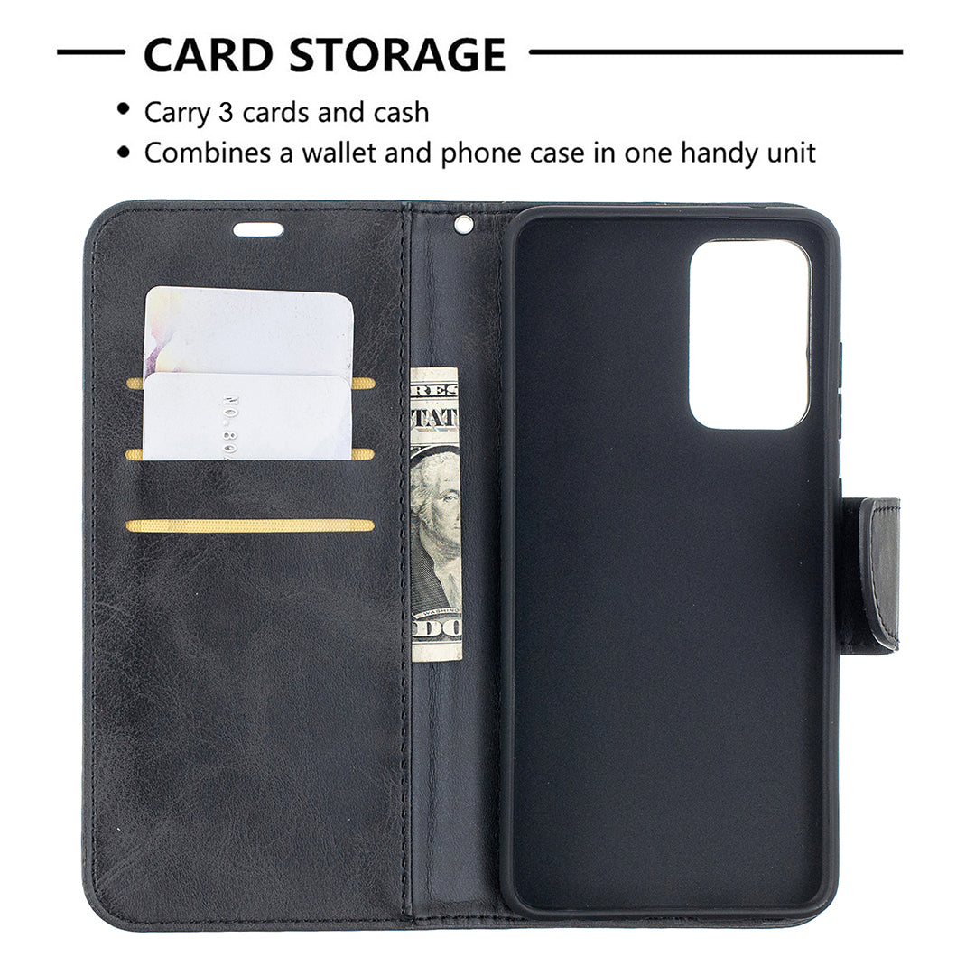 PU Leather Wallet Stylish Smartphone Case for Samsung Galaxy A52 4G/5G / A52s 5G
