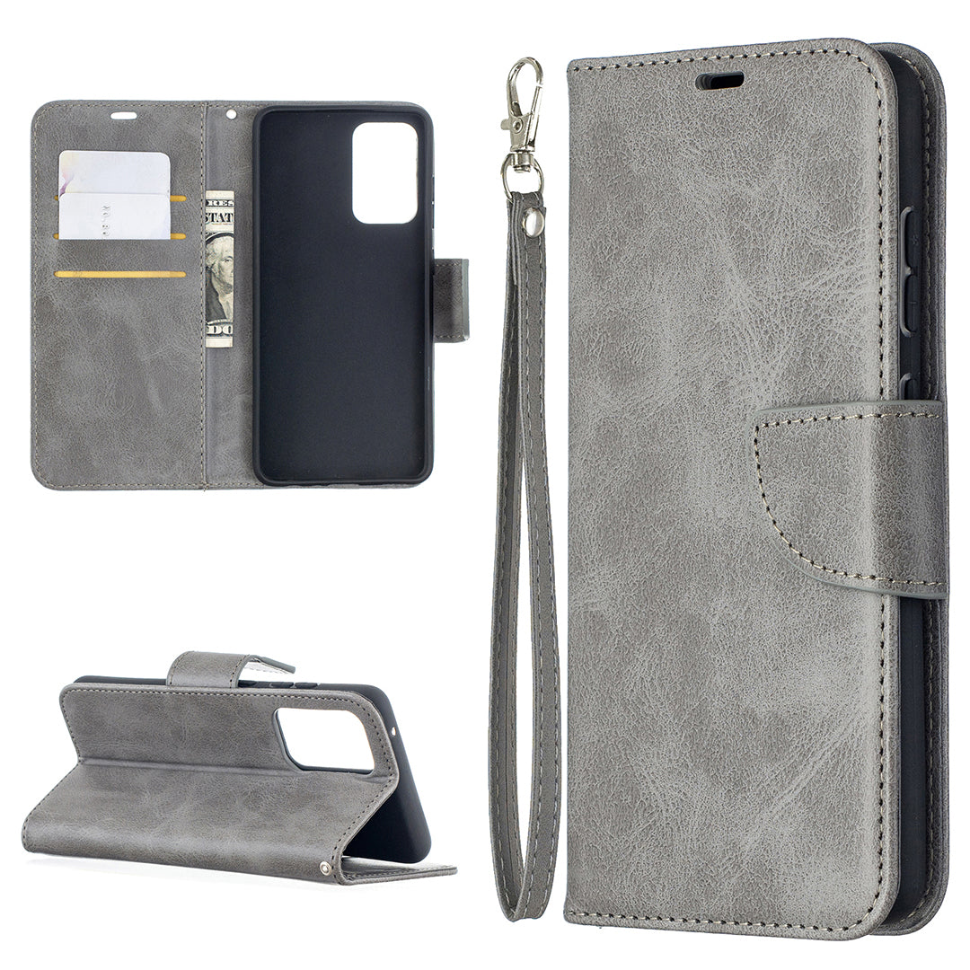 PU Leather Wallet Stylish Smartphone Case for Samsung Galaxy A52 4G/5G / A52s 5G