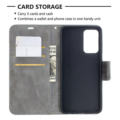 PU Leather Wallet Stylish Smartphone Case for Samsung Galaxy A52 4G/5G / A52s 5G