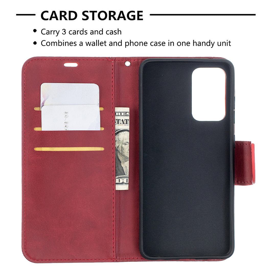 PU Leather Wallet Stylish Smartphone Case for Samsung Galaxy A52 4G/5G / A52s 5G