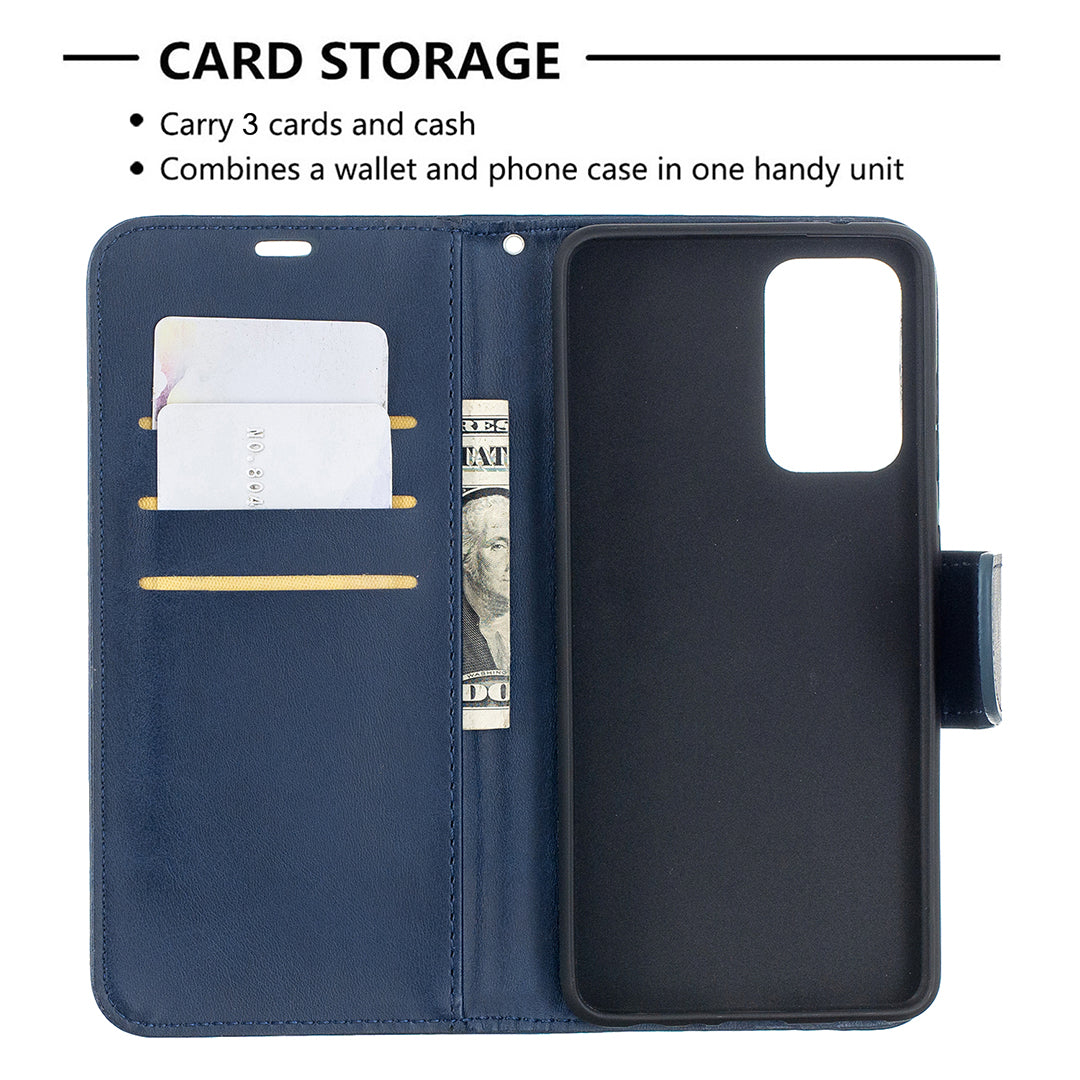 PU Leather Wallet Stylish Smartphone Case for Samsung Galaxy A52 4G/5G / A52s 5G