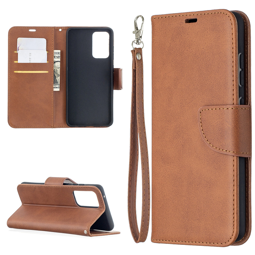 PU Leather Wallet Stylish Smartphone Case for Samsung Galaxy A52 4G/5G / A52s 5G