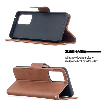 PU Leather Wallet Stylish Smartphone Case for Samsung Galaxy A52 4G/5G / A52s 5G