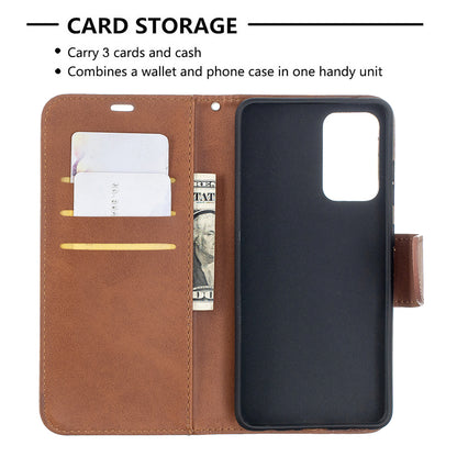 PU Leather Wallet Stylish Smartphone Case for Samsung Galaxy A52 4G/5G / A52s 5G