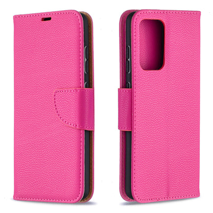 Litchi Surface with Wallet Leather Stand Case for Samsung Galaxy A52 4G/5G / A52s 5G