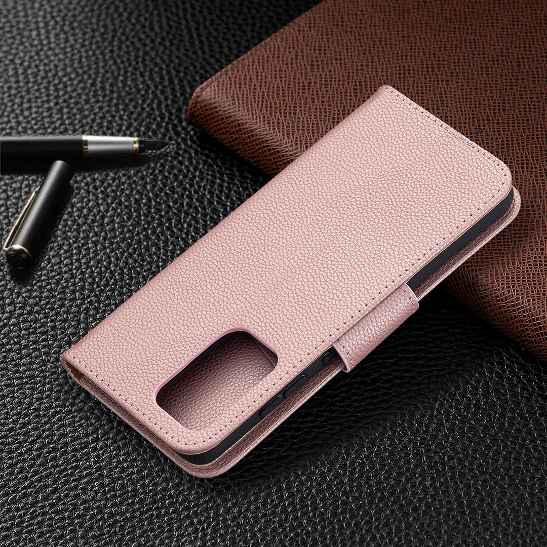 Litchi Surface with Wallet Leather Stand Case for Samsung Galaxy A52 4G/5G / A52s 5G