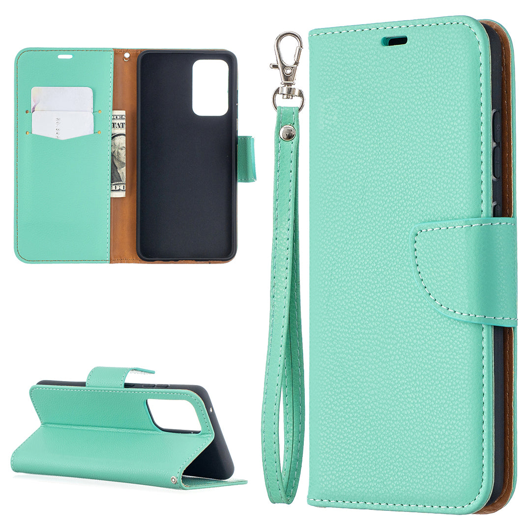 Litchi Surface with Wallet Leather Stand Case for Samsung Galaxy A52 4G/5G / A52s 5G