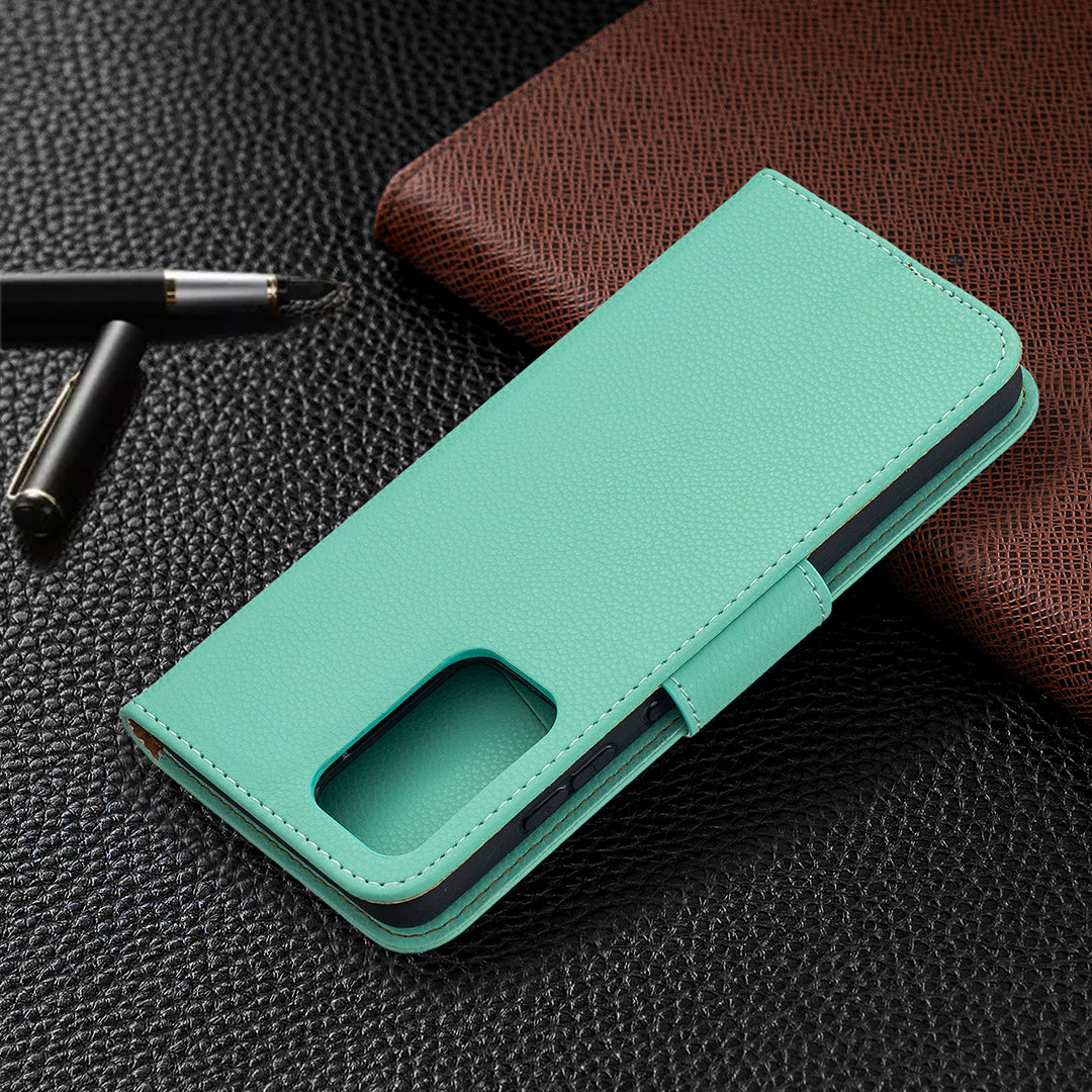 Litchi Surface with Wallet Leather Stand Case for Samsung Galaxy A52 4G/5G / A52s 5G