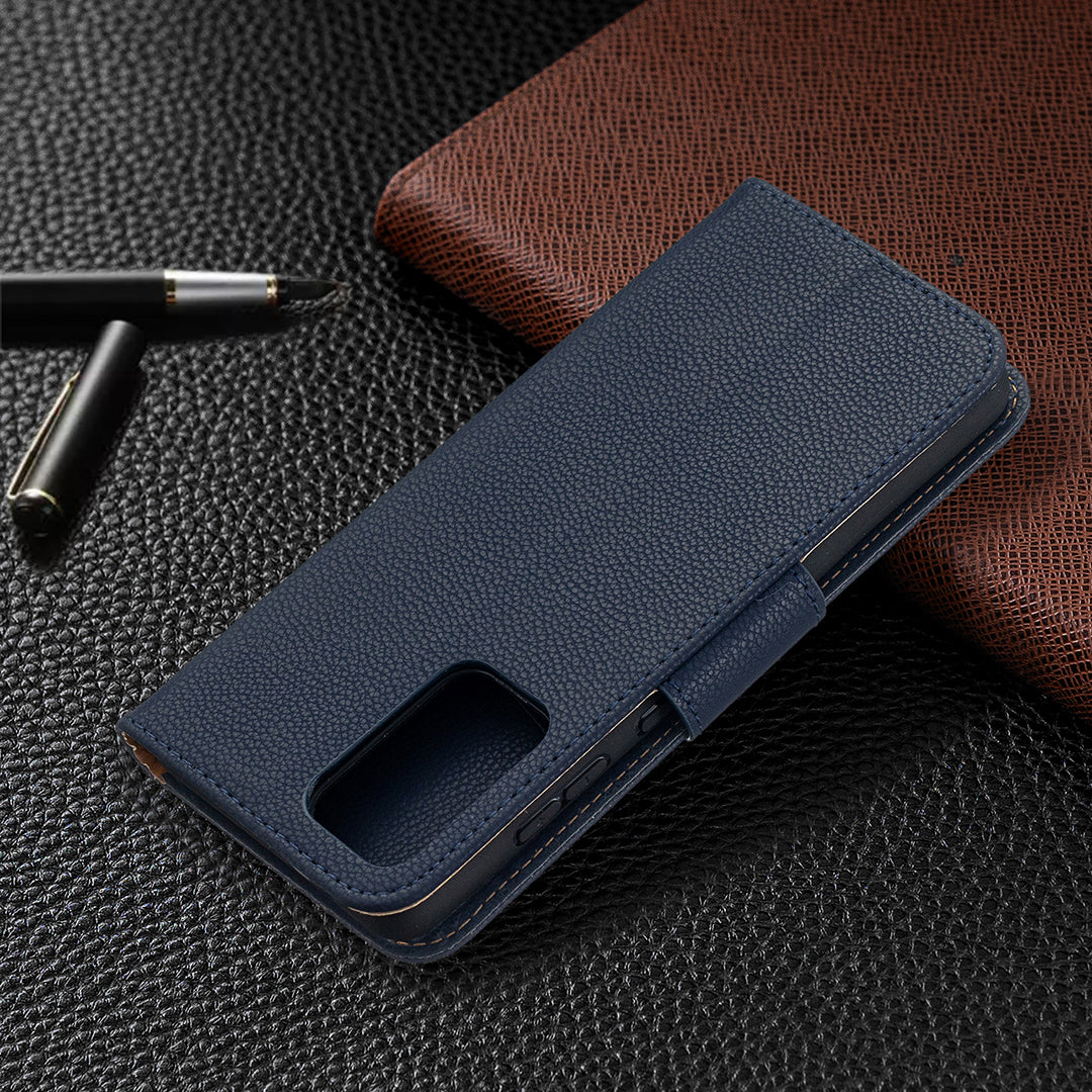 Litchi Surface with Wallet Leather Stand Case for Samsung Galaxy A52 4G/5G / A52s 5G