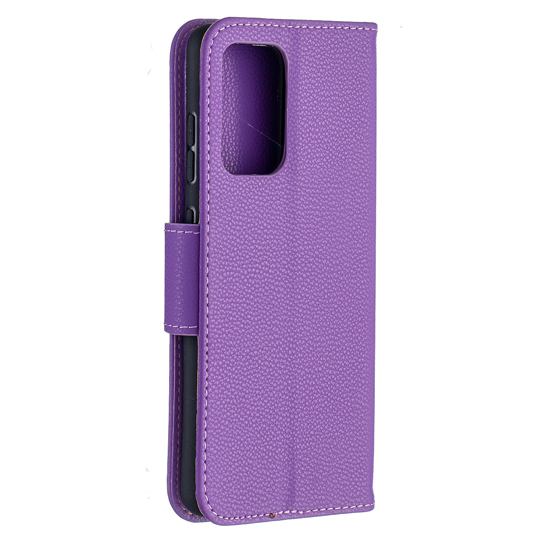 Litchi Surface with Wallet Leather Stand Case for Samsung Galaxy A52 4G/5G / A52s 5G