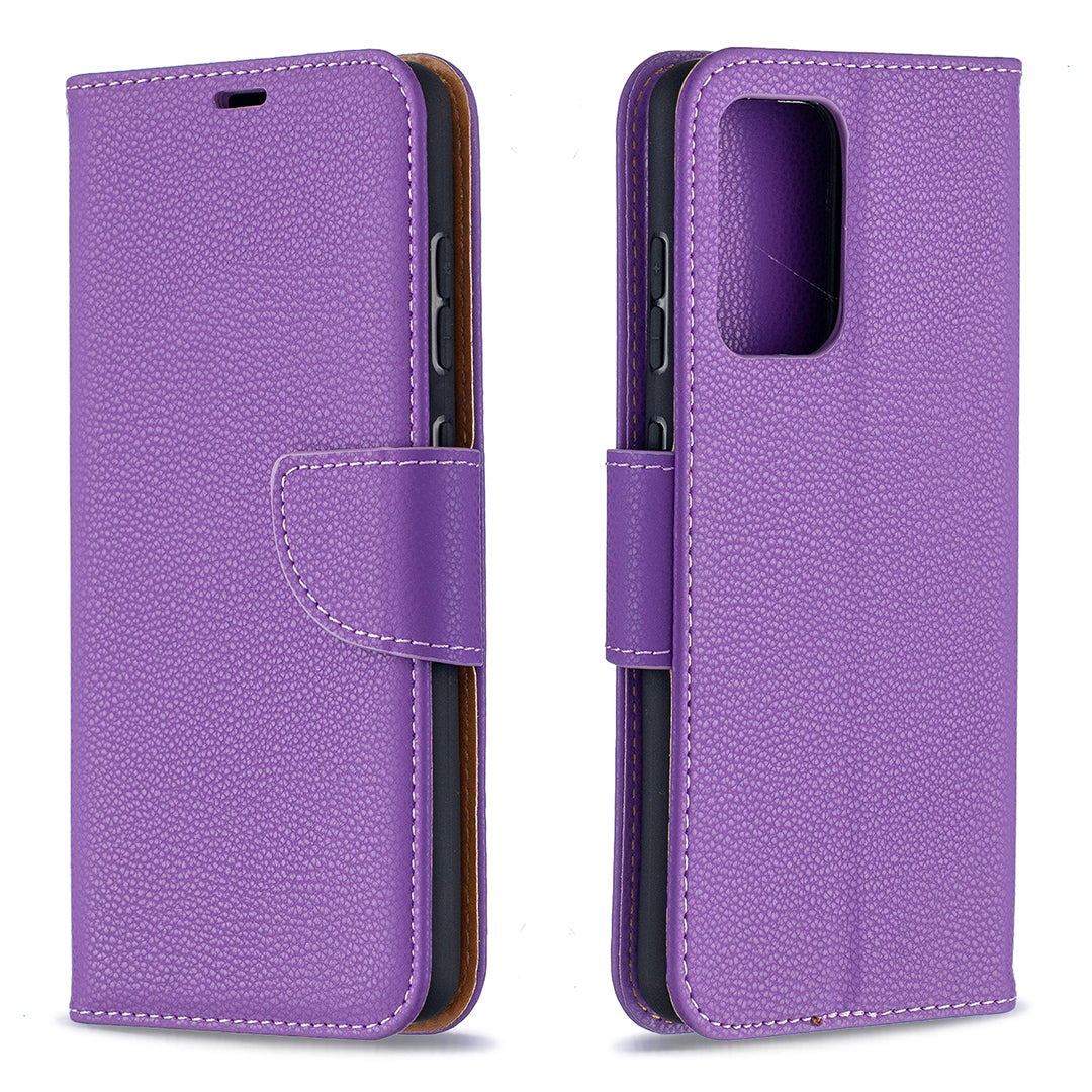 Litchi Surface with Wallet Leather Stand Case for Samsung Galaxy A52 4G/5G / A52s 5G