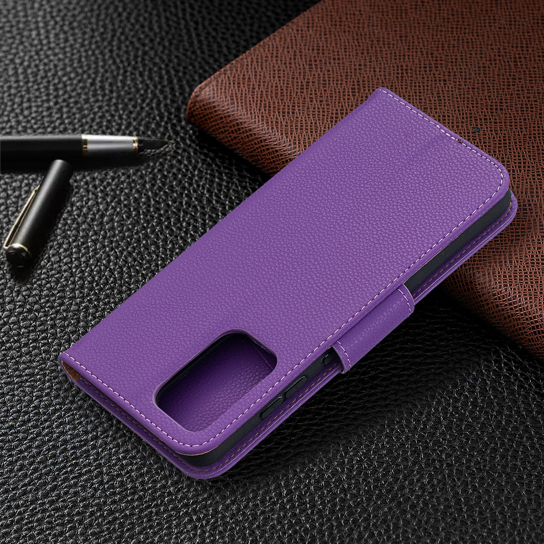 Litchi Surface with Wallet Leather Stand Case for Samsung Galaxy A52 4G/5G / A52s 5G