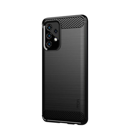 MOFI Carbon Fiber Brushed TPU Cover for Samsung Galaxy A52 4G/5G / A52s 5G