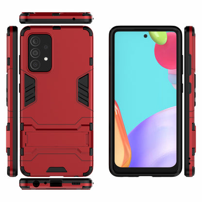 2 in 1 Kickstand Protector Plastic + TPU Hybrid Cover for Samsung Galaxy A52 4G/5G / A52s 5G