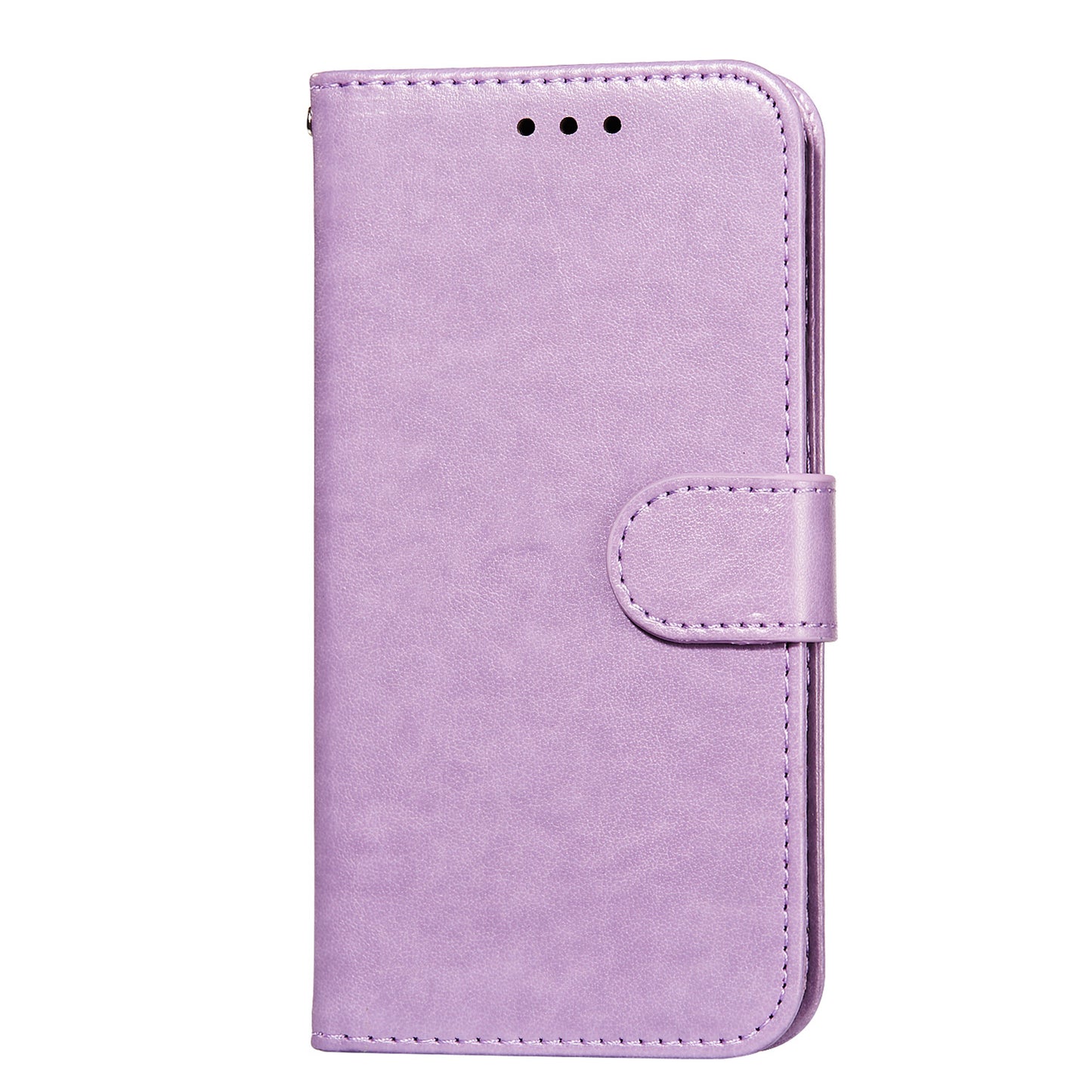 Dual-sided Magnetic Clasp Leather Wallet Stand Phone Case Shell for Samsung Galaxy A52 4G/5G / A52s 5G