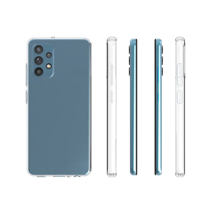10Pcs/Pack Flexible TPU Watermark Resistant Cover Case for Samsung Galaxy A32 4G (EU Version) Phone Protector Shell