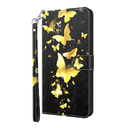 Pattern Printing Design PU Leather Phone Wallet Stand Case Shell for Samsung Galaxy A52 4G/5G / A52s 5G