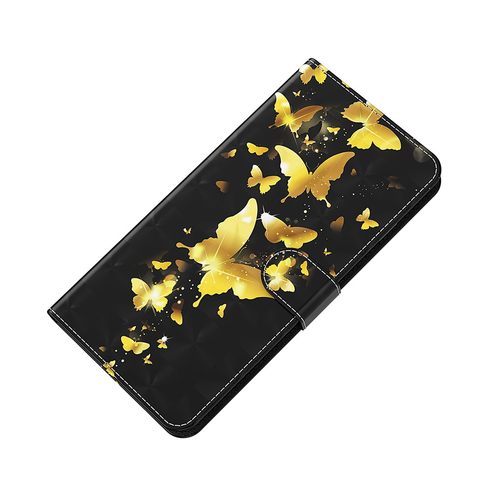 Pattern Printing Design PU Leather Phone Wallet Stand Case Shell for Samsung Galaxy A52 4G/5G / A52s 5G