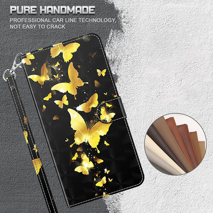 Pattern Printing Design PU Leather Phone Wallet Stand Case Shell for Samsung Galaxy A52 4G/5G / A52s 5G