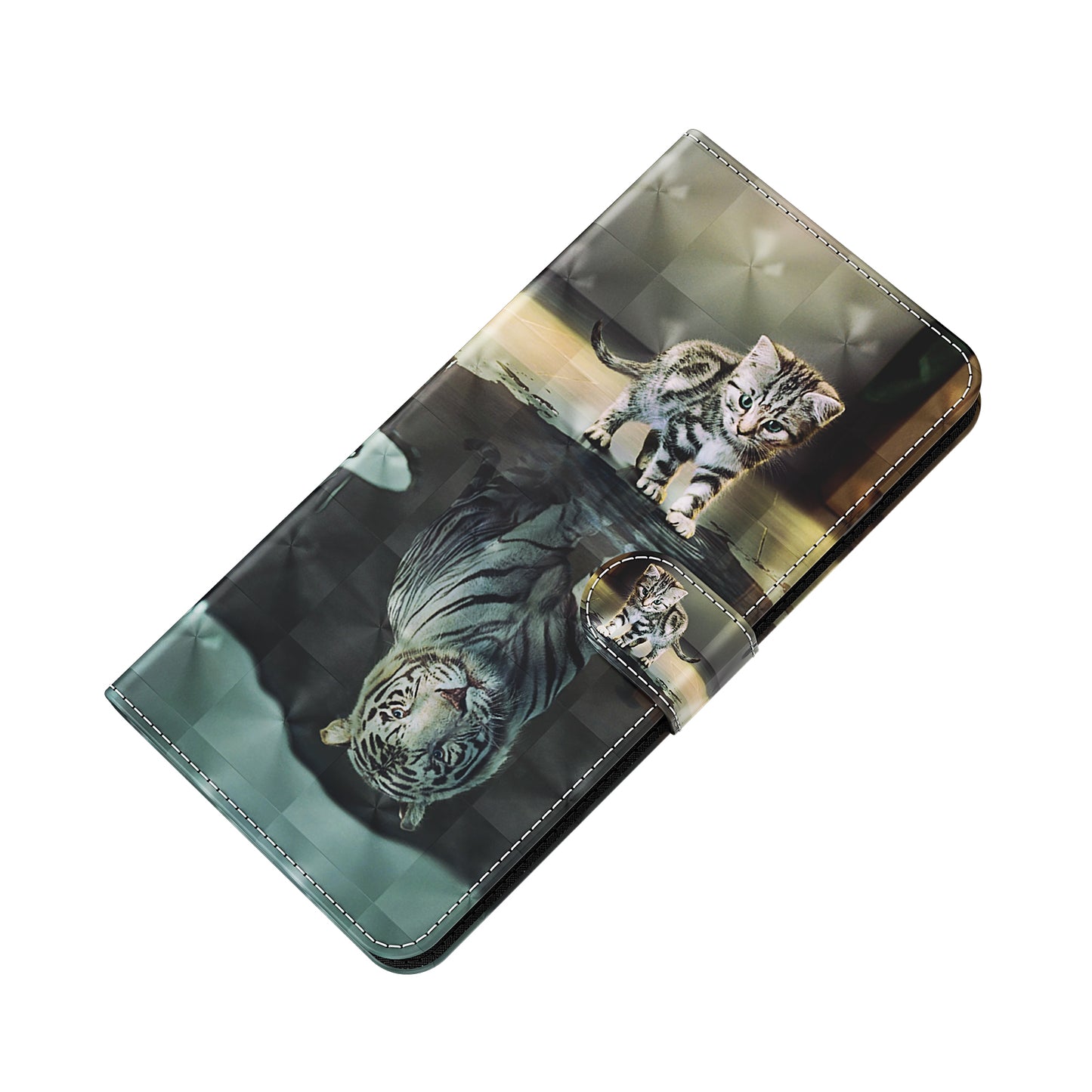 Pattern Printing Design PU Leather Phone Wallet Stand Case Shell for Samsung Galaxy A52 4G/5G / A52s 5G