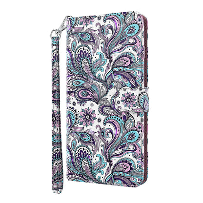 Pattern Printing Design PU Leather Phone Wallet Stand Case Shell for Samsung Galaxy A52 4G/5G / A52s 5G